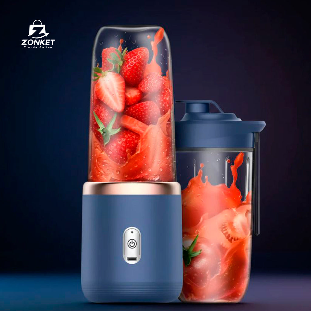 LICUADORA RECARGABLE DOBLE VASO