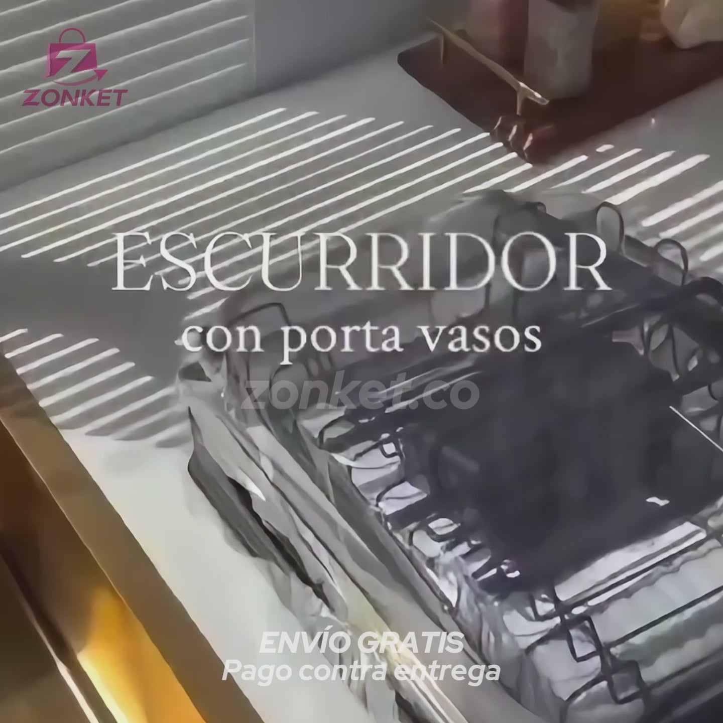 ESCURRIDOR DE 2 NIVELES CON DRENAJE